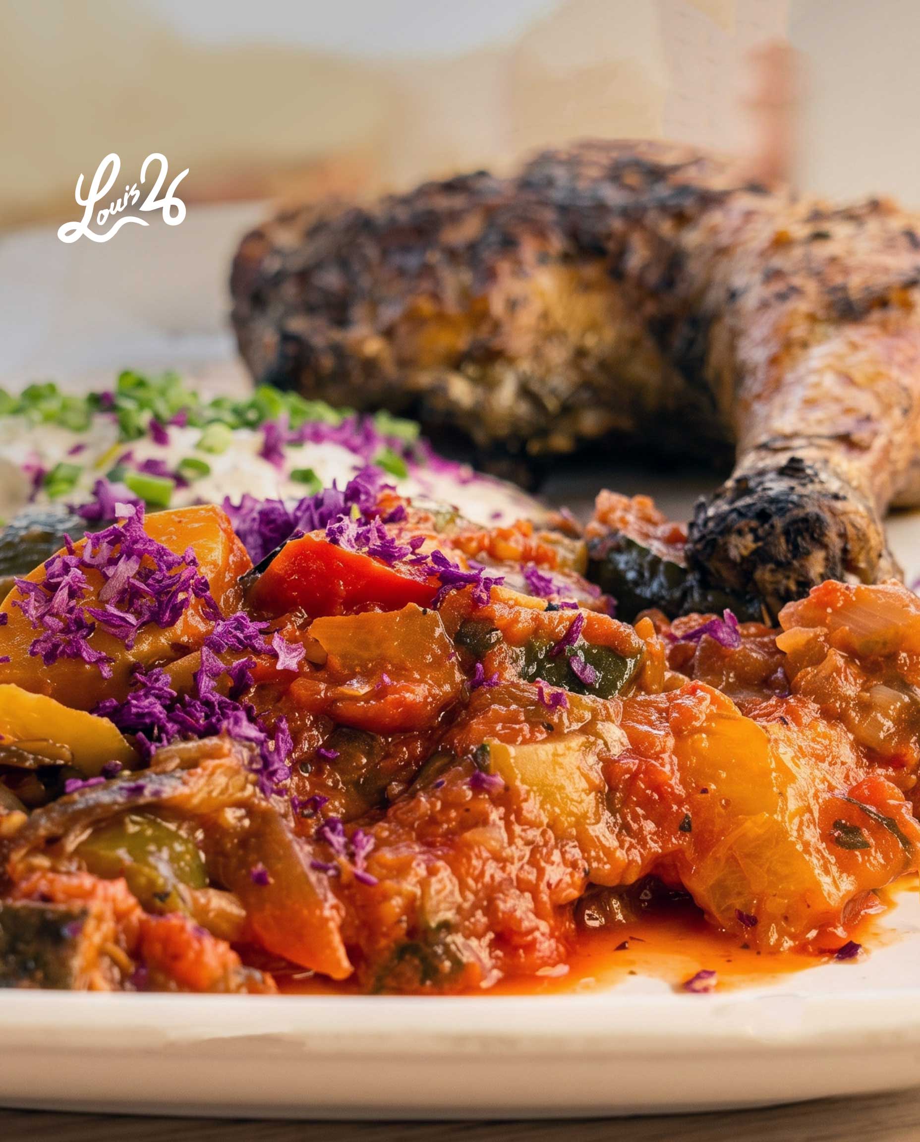 Poulet rôti & ratatouille — Louis 26