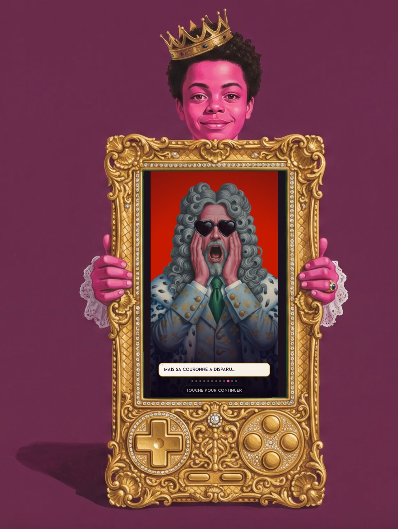 Louis 26 — Le Trône de la Flânerie, le jeu
